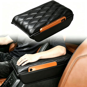 LINOAH front view of center console cover showing precise fit and protection