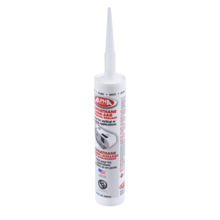 Lippert 5160 Alphathane front tube showing branding and product packaging benefit