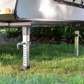 Lippert action shot of installation saving time for RV owners