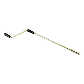 Lippert crank handle front view showing compact backup tool and easy grip