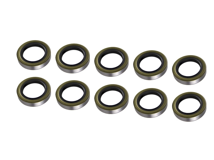 Lippert grease seal 1.72" ID front view showing compact direct-replacement benefits