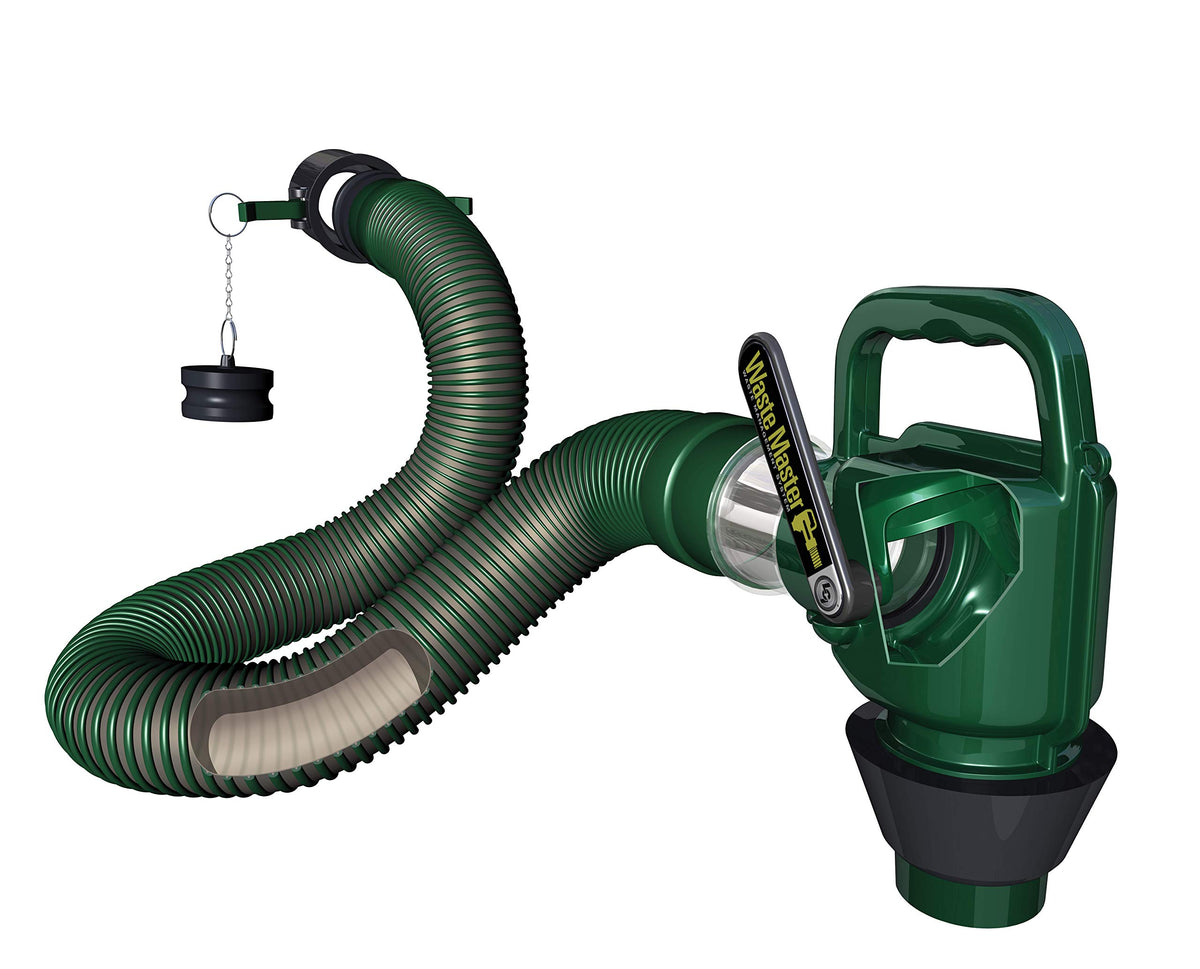 Lippert Components compressed hose coil compact for easy storage and transport