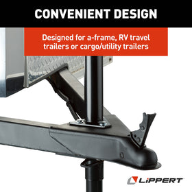 Lippert quick drop drill operation demo showing fast, powered extension benefit