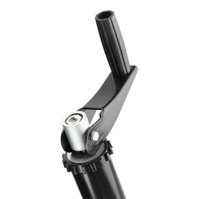 Lippert quick drop top hex detail showing 3/4-inch nut for drill convenience