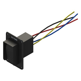 Lippert Components switch installed in RV panel restoring easy stabilizer control