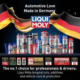 LIQUI MOLY Cera Tec ceramic microparticles illustration showing friction reduction benefit