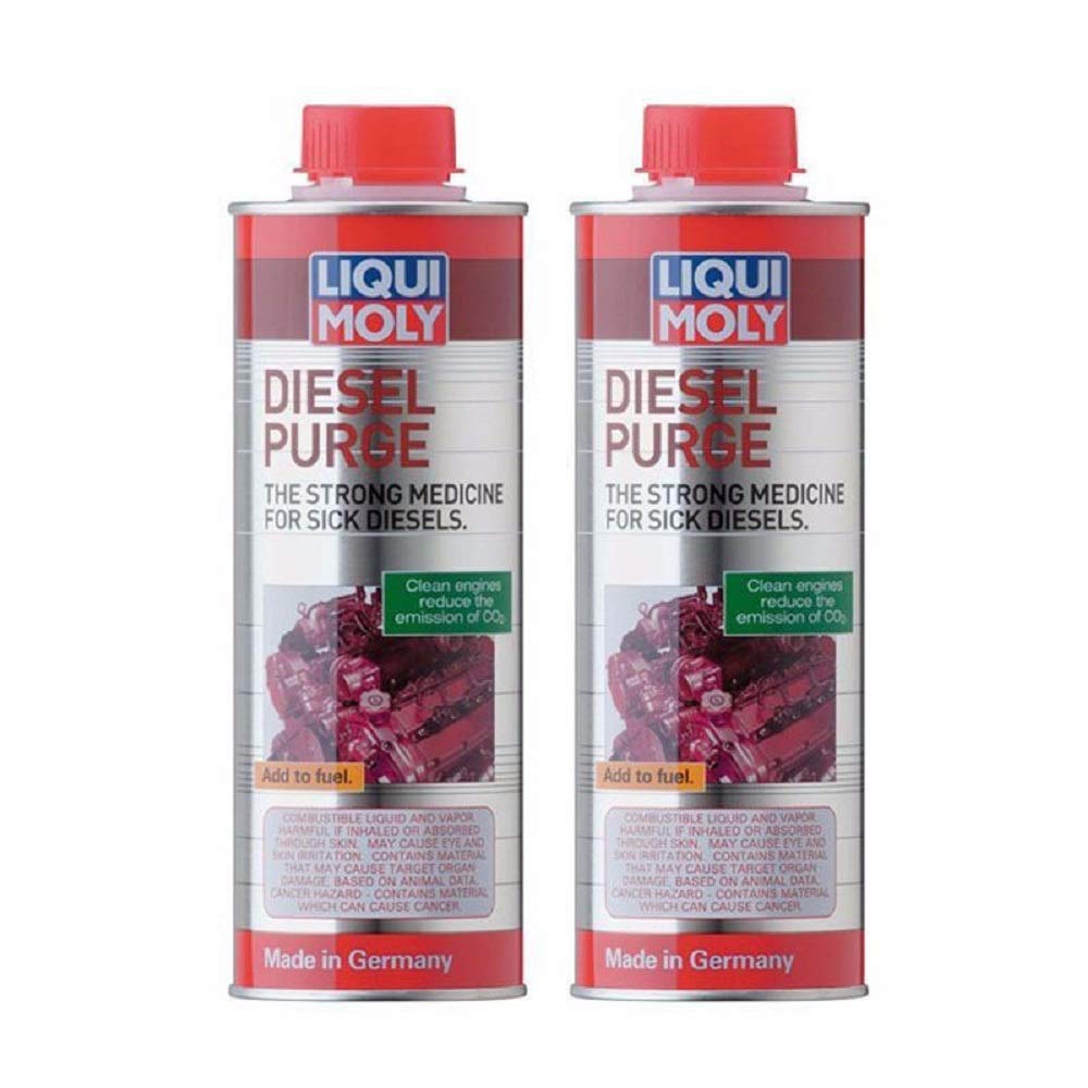 Liqui Moly bottle front label showing product and clear dosing benefit