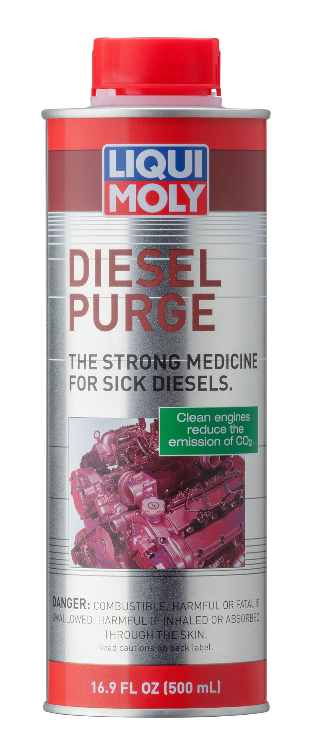 LIQUI MOLY Diesel Purge front bottle shot showing label and 500 ml size for clear identification and trust