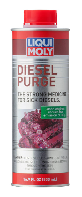 LIQUI MOLY Diesel Purge front bottle shot showing label and 500 ml size for clear identification and trust