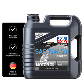 Liqui Moly front packaging 4L bottle showing product clarity and long-lasting supply