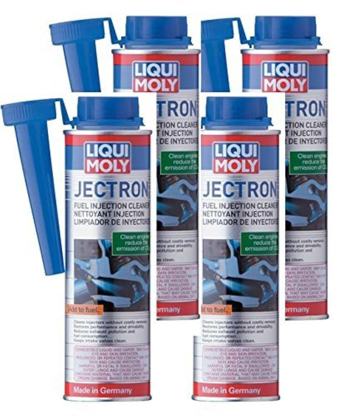 Liqui Moly Jectron front packaging showing product for cleaner fuel system