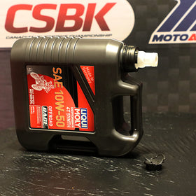 Liqui Moly label detail highlighting specifications and formulation benefits