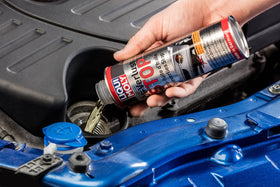 Liqui Moly LM 1005 close-up label showing product details and clear dosing