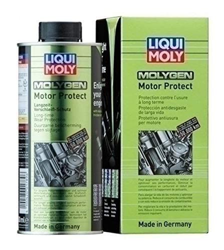 Liqui Moly Molygen close-up of liquid texture highlighting smooth lubricating film benefit