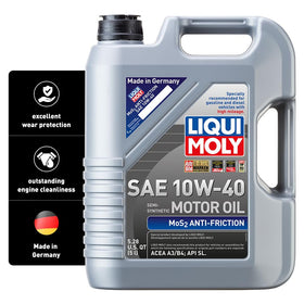 Liqui Moly front packaging showing 5L container and clear product branding benefit durable protection