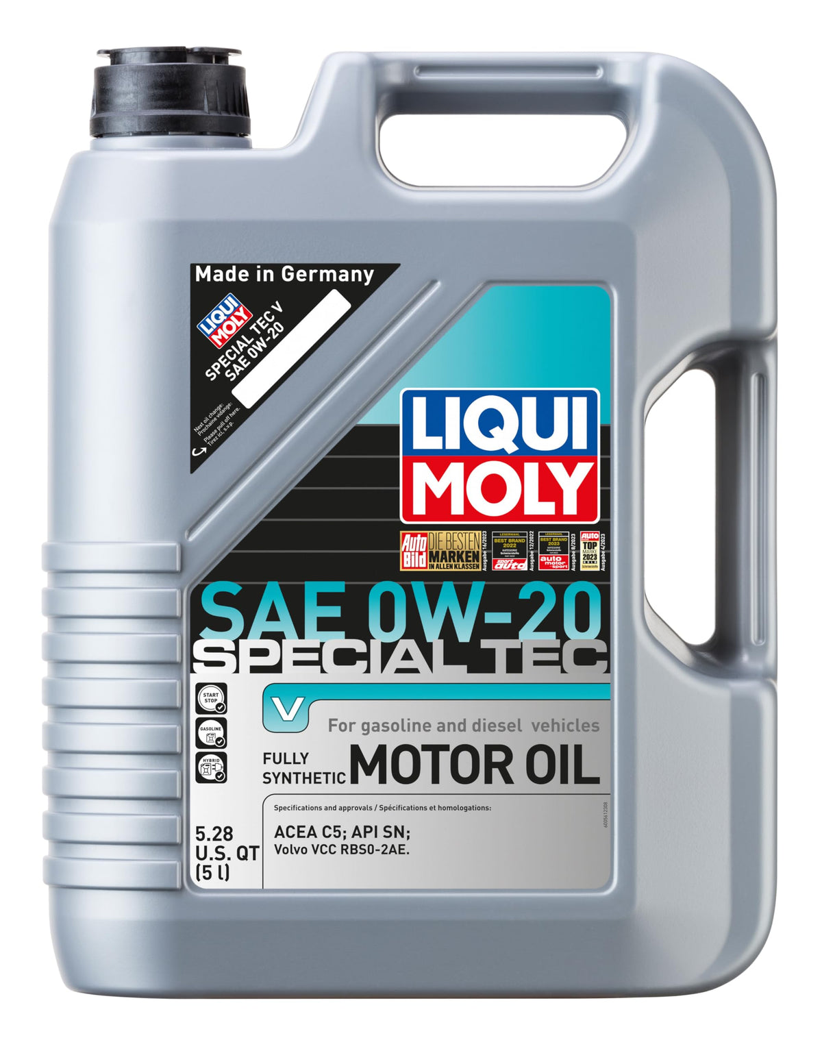 LIQUI MOLY front packaging showing 5L container and clear product labeling for confidence