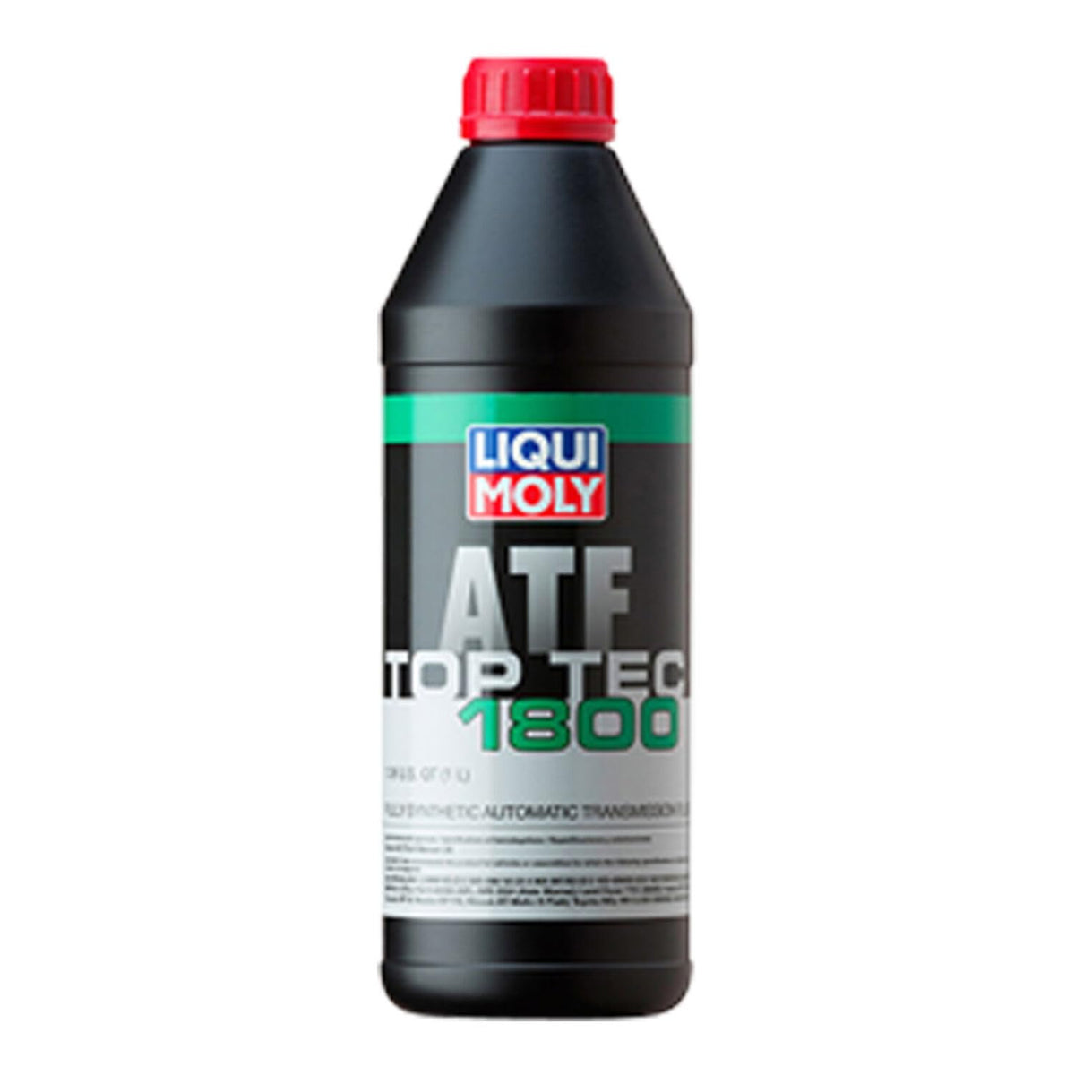 Liqui Moly Top Tec ATF 1800 front bottle showing clear label and high-performance protection