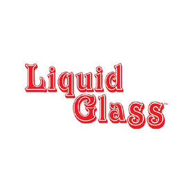 Liquid Glass 16 oz bottle held in hand showing scale and convenient professional-sized volume