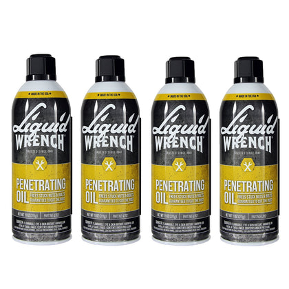 Liquid Wrench L112 front can showing label and case bundle benefit
