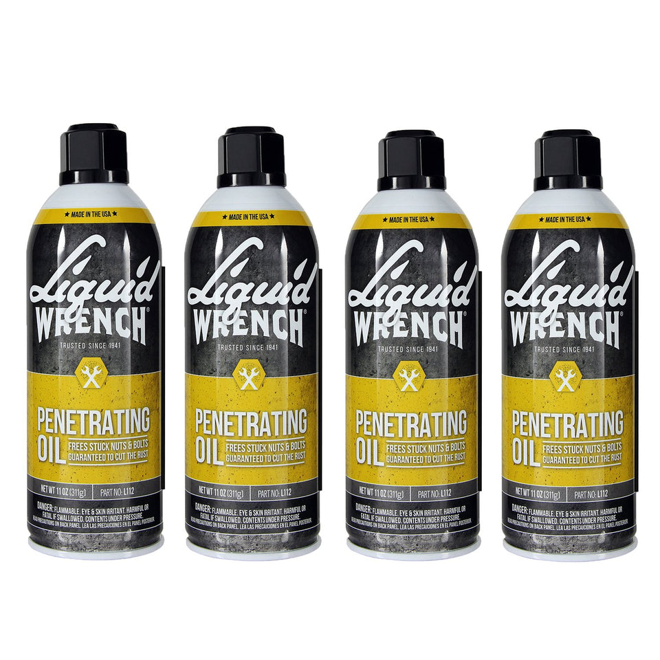 Liquid Wrench L112 front can showing label and case bundle benefit