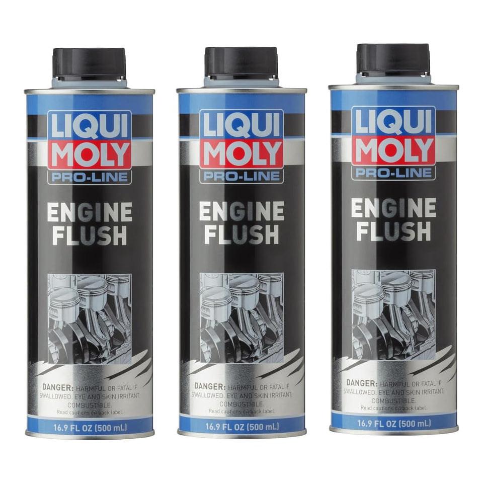 Liquii Moly Pro-Line front packaging showing 500ml bottle and label, clear product identification benefit