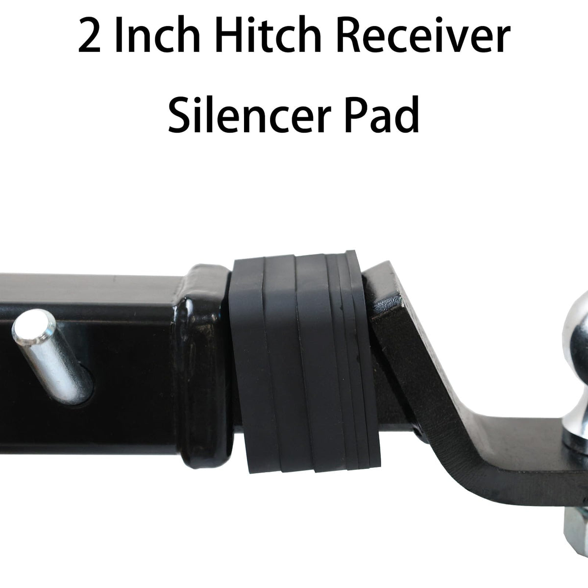 Liramera 5/8 inch hitch pin and retaining clip included for easy, secure installation