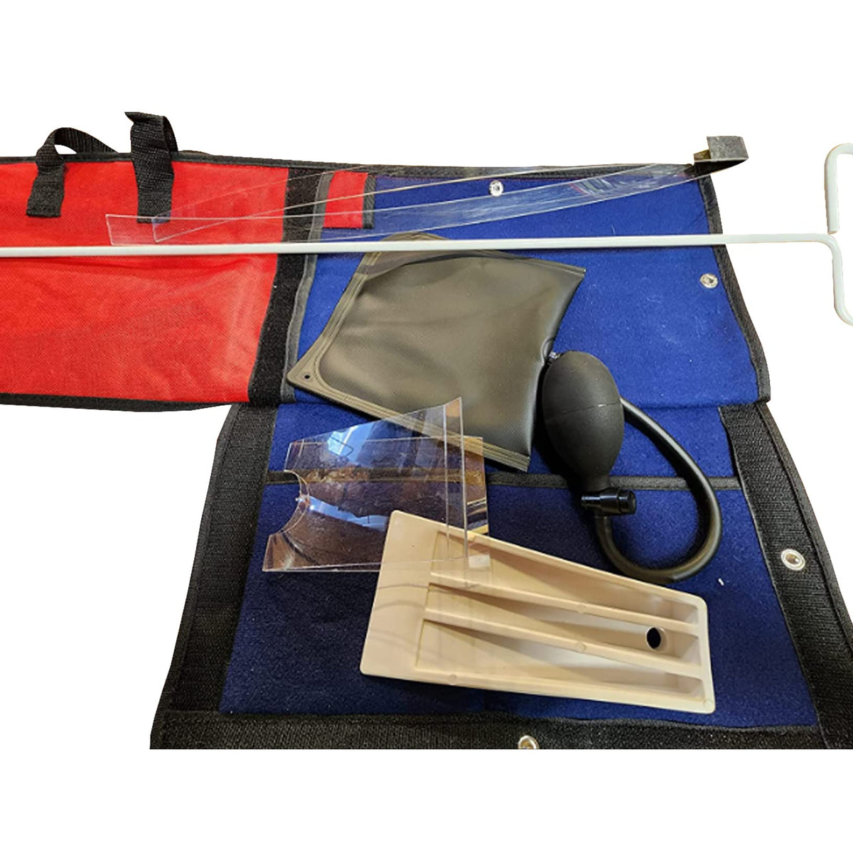 Lirinsegie kit stored in van showing compact scale and quick-access benefit