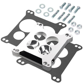 liriuda Edelbrock 2696 front view showing adapter plate for easy conversion