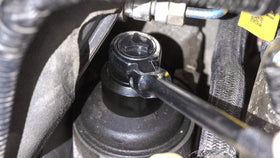 Lisle 13270 close-up of marked socket sizes showing clear fitment identification