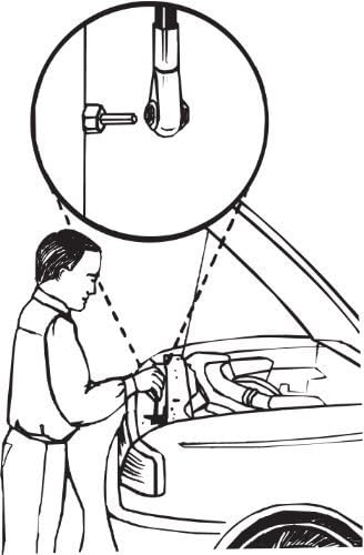 Lisle 14540 detail of roller clutch mechanism for smooth adjustments