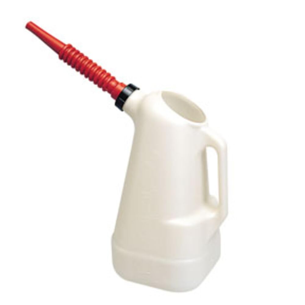 Lisle 19752 front view shows translucent body and measurement markings for accurate pouring
