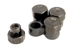 Lisle 19860 front view showing compact valve-cap design for quick deflation