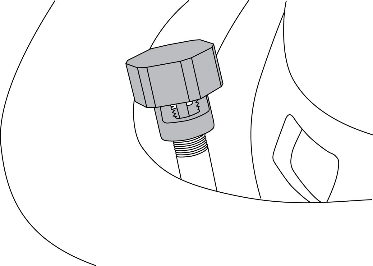 Lisle 19860 close-up of side vents highlighting fast airflow benefit