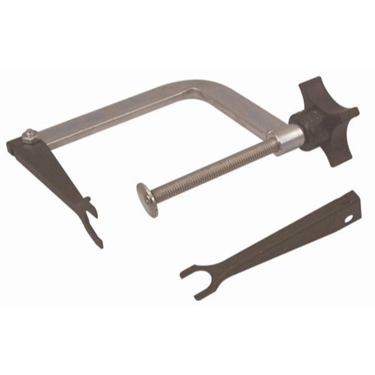 Lisle 23300 front view showing tool frame and jaws for reliable compression