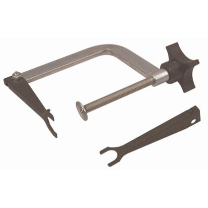 Lisle 23300 front view showing tool frame and jaws for reliable compression