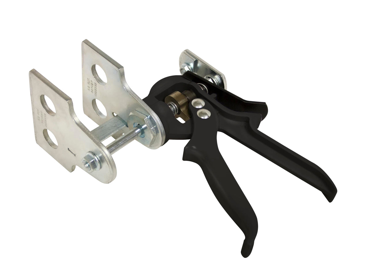 Lisle Quick Quad front view showing plate and outrigger for faster pad replacement