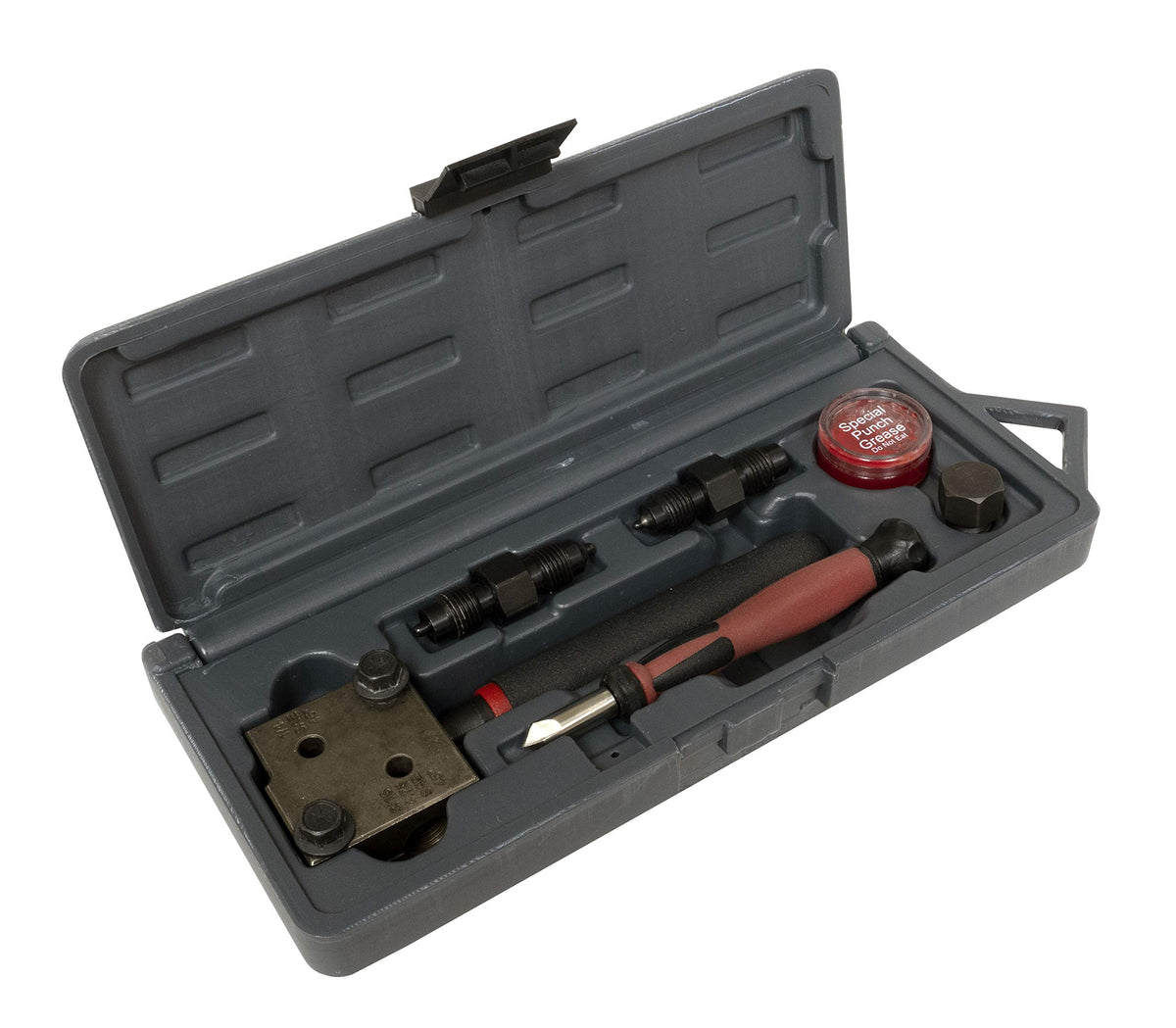 Lisle flaring tool front profile showing compact design for tight areas