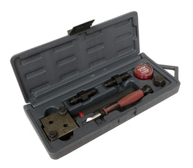 Lisle flaring tool front profile showing compact design for tight areas