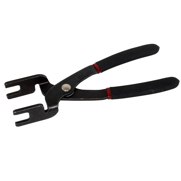 Lisle 37300 front view showing plier shape and ergonomic handles for controlled leverage