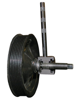 Lisle 39000 in-use on engine bay removing alternator pulley safely