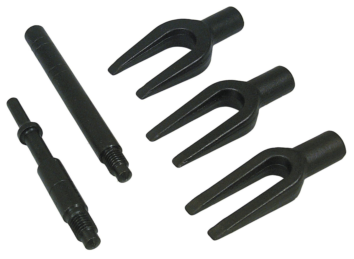 Lisle 41500 front view of forks and handles showing durable construction and quick interchange