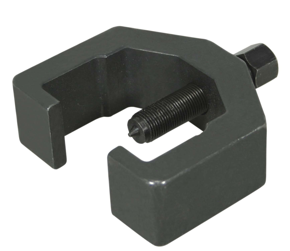 Lisle 41970 front view showing full puller and fit for Ford pitman arms
