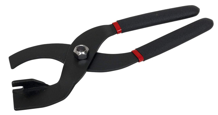 Lisle 44220 front profile showing tool shape and reach for precise cable release