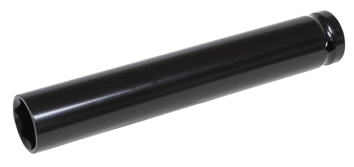 Lisle 49000 front view showing deep 3/4" socket and durable finish for secure bolt removal