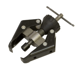 Lisle 54150 front view showing compact puller and knurled cone for safer terminal removal