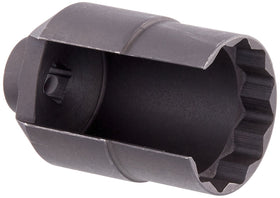 Lisle 68210 front view socket showing hex profile and fit for safe regulator removal