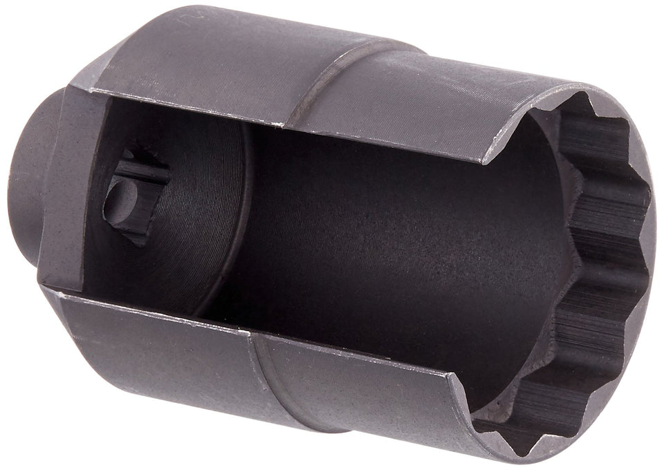 Lisle 68210 front view socket showing hex profile and fit for safe regulator removal