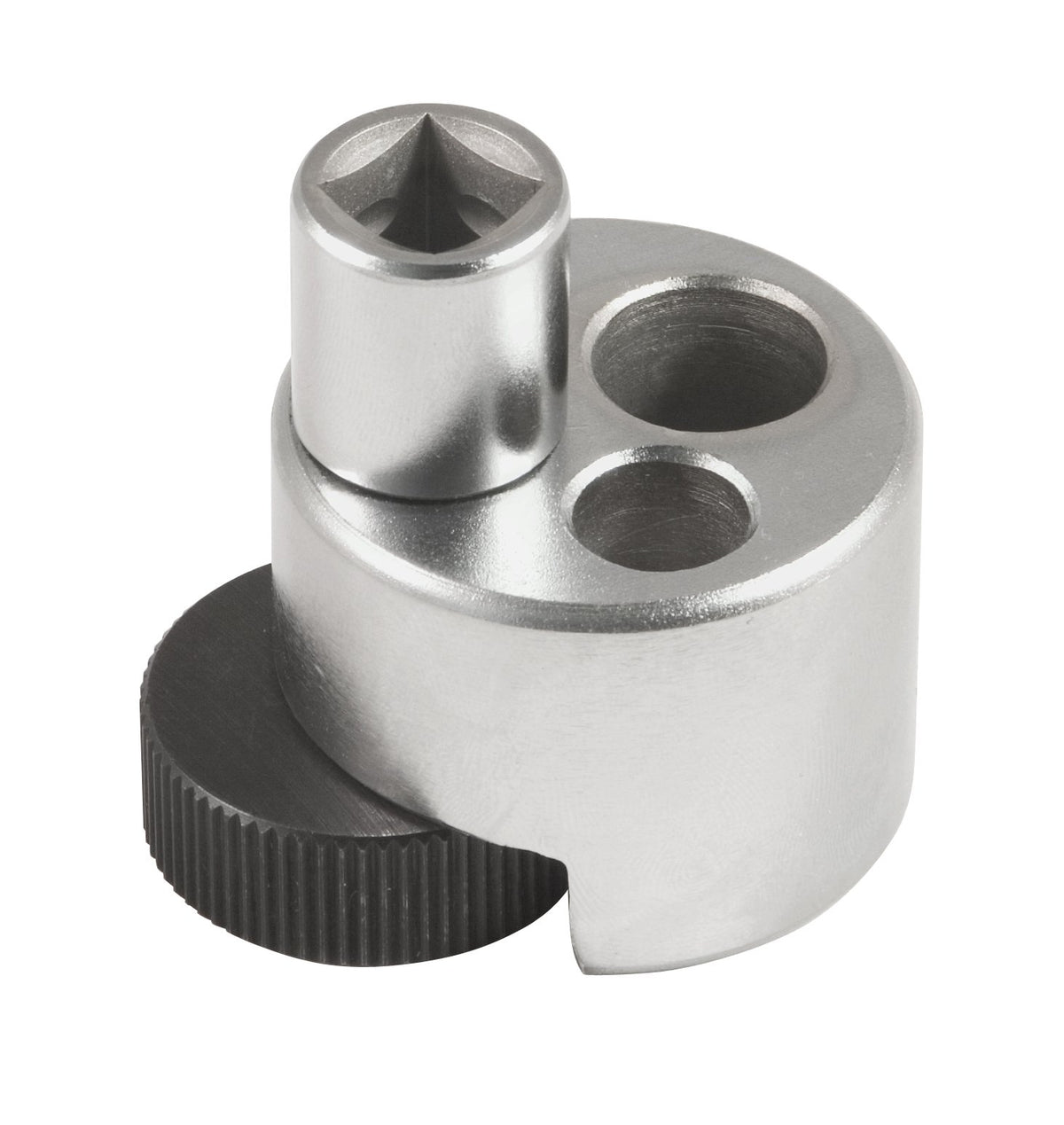 Lisle 71200 front profile showing two-hole design and compact extractor benefit