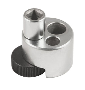 Lisle 71200 front profile showing two-hole design and compact extractor benefit