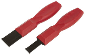 Lisle 81780 front view showing both scrapers and ergonomic handles for comfortable control